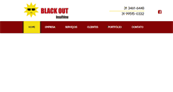 Desktop Screenshot of blackoutfilm.com.br